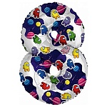 Шар фольгированный " Браво " 32"/81см Цифра-8 Космонавтики, в упаковке