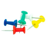 Кнопки-гвоздики " Dolce Costo " 50шт цветные, картонная упаковка