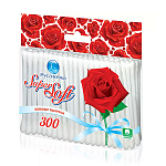 Ватные палочки 300шт " Русалочка " полиэтиленовый пакет