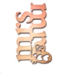 Топпер " Миленд " Mr & Mrs, 120*70*3мм, берёза