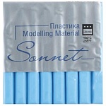 Пластика " Сонет " брус 56гр флуоресцентный голубой