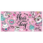 Конверт для денег " Мир открыток " 2-16 Have a nice day! 168*83мм, блестки, рельеф