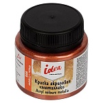 Краска акриловая " Vista-Artista " Idea 50мл декоративная металлик медь