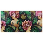 Конверт для денег " Миленд " Dream Cards Девшуки в цветах, 164*85мм, фольга, твин-лак