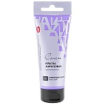 Краска акриловая " Сонет " 120мл туба фиолетовая светлая, европодвес