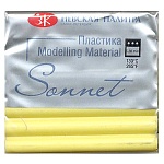 Пластика " Сонет " брус 56гр желтый бриллиант