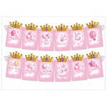 Гирлянда " Праздник " 946 Первый годик, лента атласная, индивидуальная упаковка