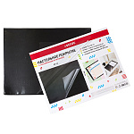 Настольное покрытие " deVente " 650*490мм черное, материал- ПВХ, индвидуальная упаковка