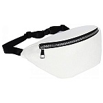 Сумка поясная " OrsOro " 15*45*13см Белая, 1 отделение, внутренний карман, 1 карман на задней стенке, на молнии, экокожа