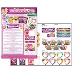 Набор оформительский " Открытая планета " 988 Свадьба- Батлл за невесту в наборе: 6 конкурсов, указатели 3шт, плакат А3, сценарий, 350*500мм