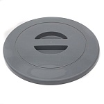 Крышка для ведра " Миленд "  5л Серая, пластик