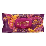 Салфетки влажные 120шт " Well&Wet " Infinity strong, клапан, пластиковая крышка