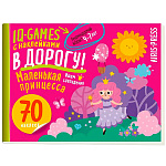 Игры с наклейками IQ " Айрис-пресс " А5 16стр Маленькая принцесса, 70 наклеек, на скобе