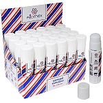 Клей-карандаш " Attomex " 15гр, основа PVA, картонный дисплей