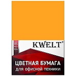Бумага " KWELT " неон А4 80г/м2 100л персиковый