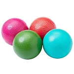 Мяч резиновый d=10см Фактурный, накачанный