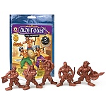 Набор солдатиков " Русский стиль " Монголы, в наборе: фигурки 5шт, пакет, европодвес