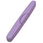 Футляр для зубной щётки " Миленд " 25*2,5*2,5см Лавандовый, пластиковый