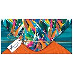 Конверт для денег " Мир открыток " 2-16 Без названия- Для тебя, разноцветный, 168*83мм, блестки, рельеф