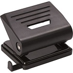 Дырокол на 20л " Dolce Costo " металлический, встроенная линейка, черный