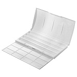 Коробка под акварель 24 и 36цв пластик,палитра