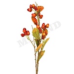 Декоративный элемент " Миленд " Ветка- Листья с жёлудями, 95*25см