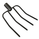 Вилы садово-огородные 4-х рогие, без черенка