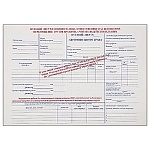 Бланк " Путевой лист автомобильного крана " А4 газетка