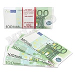 Шуточные деньги " Миленд " 9-51 100 евро, европодвес