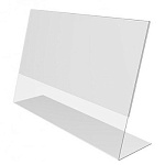 Ценникодержатель L-образный P-Pricer 40*60мм горизонтальный