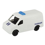 Машинка " Совтехстром " Полиция, пластик, сетка 19*9*10см