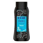 Гель для душа мужской 400мл " Exxe " Hello 3в1 Океан