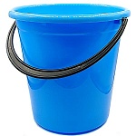 Ведро " Милих "  8л пластмассовое, с пластиковой ручкой, без крышки