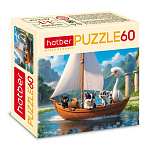 Пазлы " Hatber "  60эл Навстречу приключениям! 23*16,5см, в картоной коробке