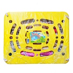 Качели подвесные детские с пластиковым сиденьем