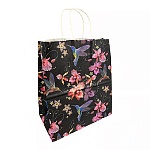 Пакет бумажный " ПЗБМ " 22*25*12см Колибри, крученые ручки