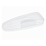 Футляр для бритвы " Миленд " 16*6*3,5см Прозрачный, пластиковый