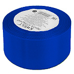 Лента атласная " KWELT " 50мм*22,85м голубая