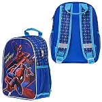 Рюкзак " Hatber " 31*24*10см Человек- паук, 1 отделение, регулируемые лямки, ручка-петля, два боковых кармана из сетки, светоотражающие элементы, полиэстер