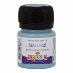 Краска акриловая " Decola " 20мл матовая серо-голубая