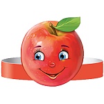 Корона картонная " Империя поздравлений " 450 Яблоко, без отделки