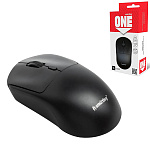 Мышь " SmartBuy " X55 One Dual беспроводная оптическая, 4 кнопок, бесшумная, черная, 1600 DPI, USB, Bluetooth, работает от аккумулятора, кабель для зарядки в комплекте