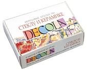 Набор акрил стекло керамика " Decola " 9*20мл