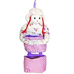 Подвесные карманы " Девочка " 2 секции