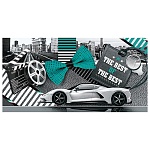 Конверт для денег " Мир открыток " 4-15 Мужской- The Best of the Best, 165*85мм, без отделки