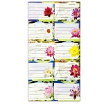 Наклейка на тетрадь 14,5*21см " Кувшинки "