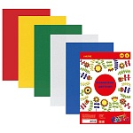 Фоамиран " deVente " А4 5л 5цв 2мм, пластиковый пакет, европодвес