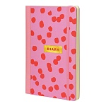 Ежедневник недатированный А5 на резинке 7БЦ " Lorex " 96л Joy розовый, линия, обложка - мелованный картон, ламинация софт-тач, тиснение фольгой, тонированный блок 80г/м2, печать в 2 краски, скругленные углы, справочная информация, индивидуальная упаковка,