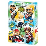 Пакет бумажный " Мир открыток " 45*32,5*10см Мишки, ламинированный