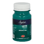 Краска акриловая " Ладога " 100мл зеленая ФЦ